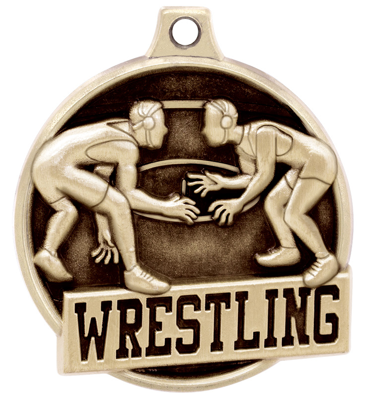 1 1/2" Challenger Wrestling Medals