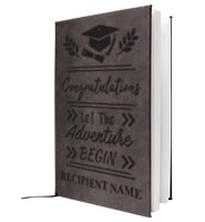 Graduation Inspire Leatherette Journal