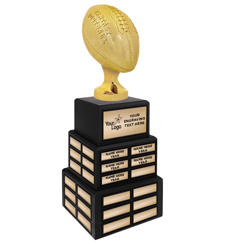 Fantasy Football Gold Perpetual Trophy