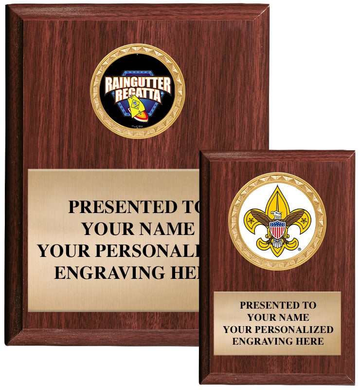 Wood Insert Scouts™ Plaques