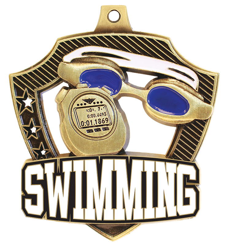 2 1/4" Swim Shieldz Medals