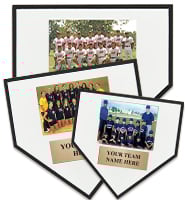 Home Plate Team Photo Plaque