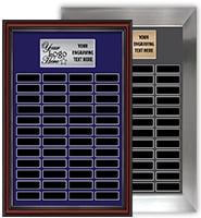 48 Plate Portrait Frame Perpetual Plaque
