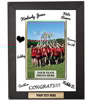 Vertical Signature Frame Plaque