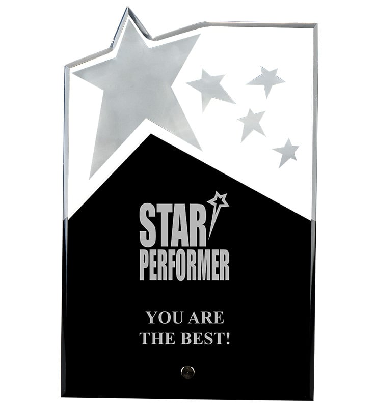 Economy Starlite Clear Acrylic