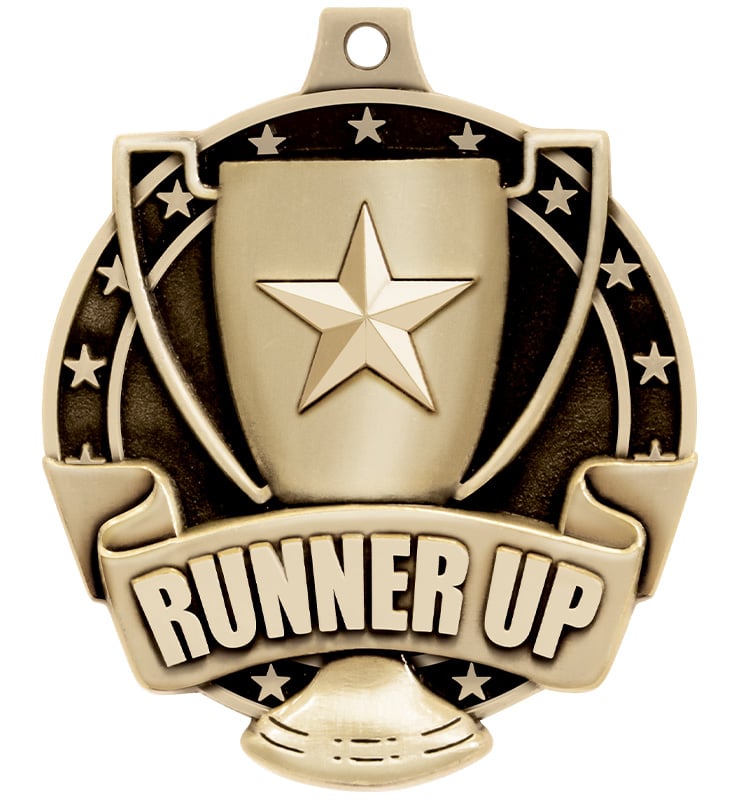 2" Runner Up Medal