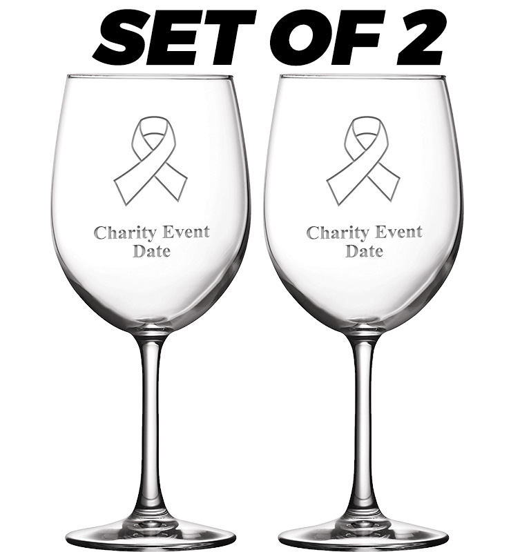 Set Of 2 Goblets 12oz