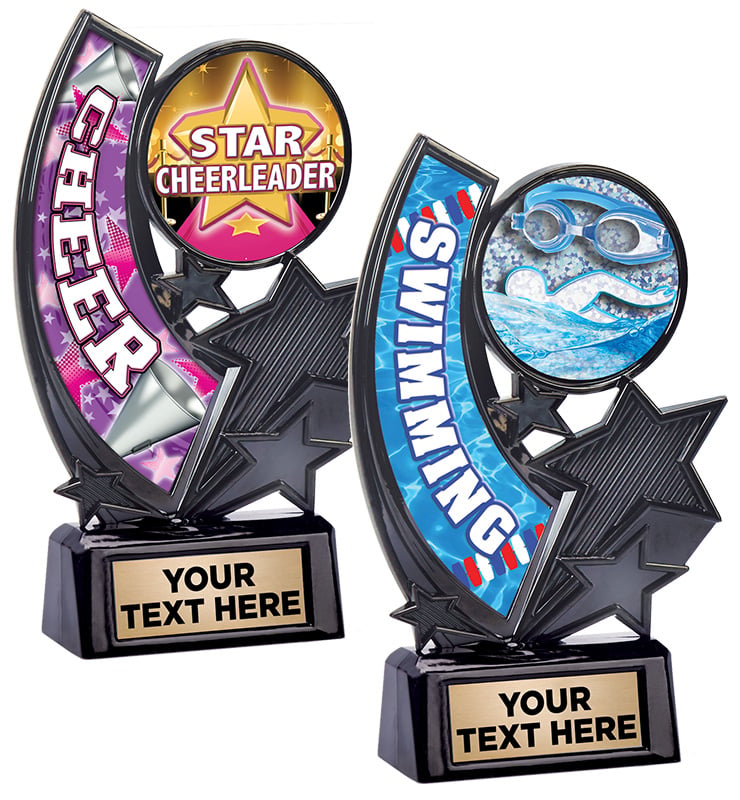6 1/4" Onyx Icicle Insert Trophies