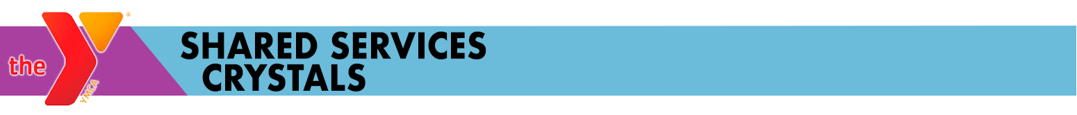 YMCA Shared Services Crystals