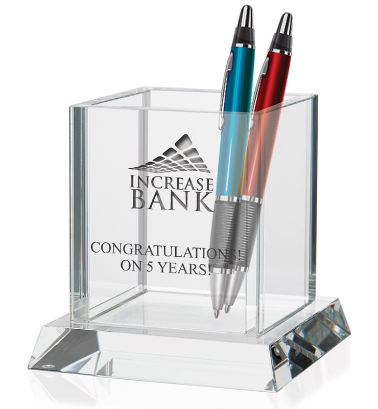 Crystal Pen Holder