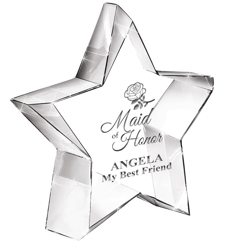 Stellar Crystal Paperweight