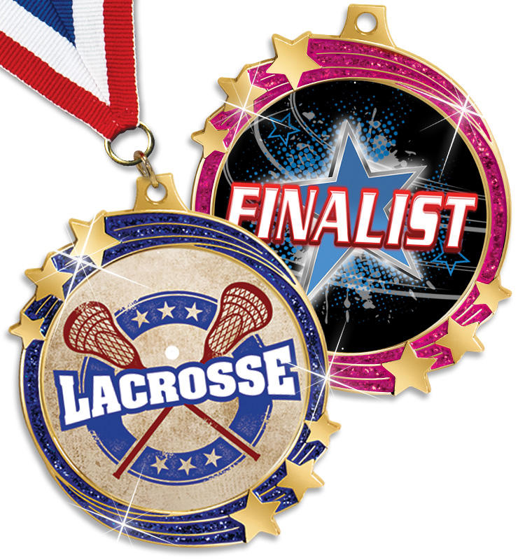 2 1/2" Shooting Star Medal