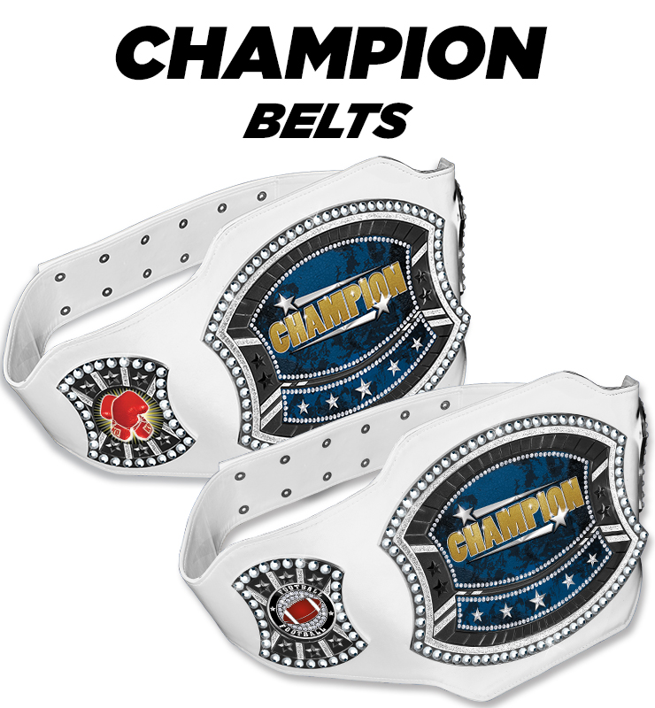 White Champion Belt
