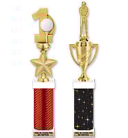 Golf Deluxe Riser Trophies