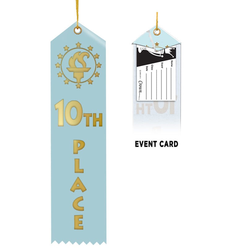 10th Place Award Ribbon