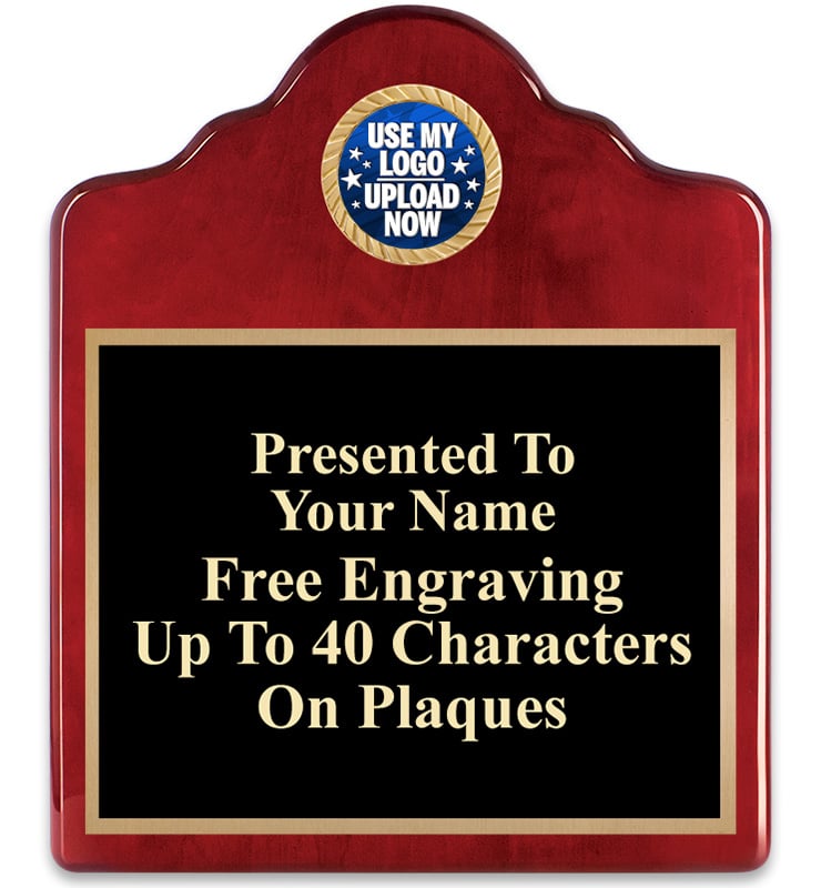 Rosewood Emblem Plaques