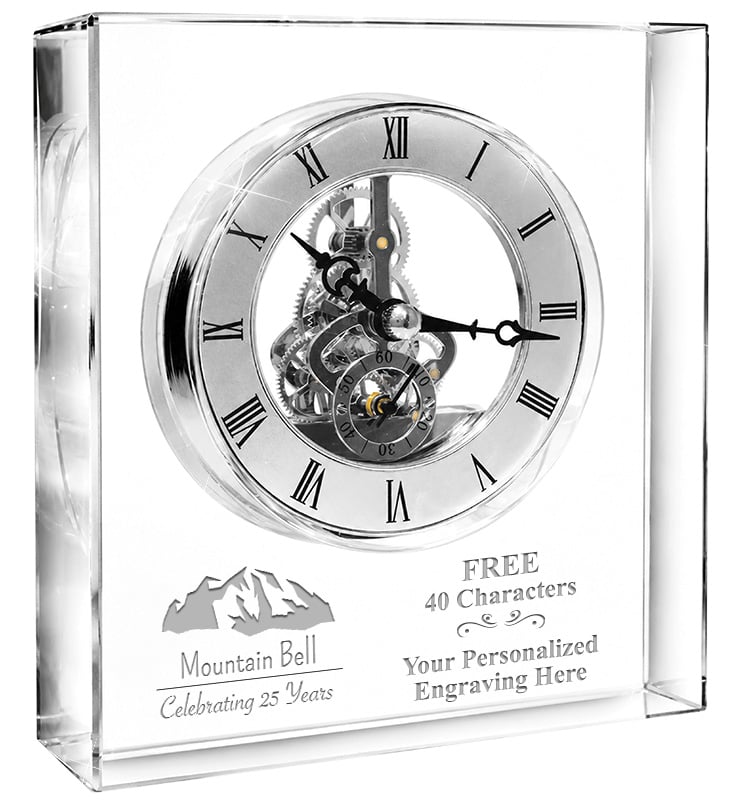 Timeless Crystal Clock