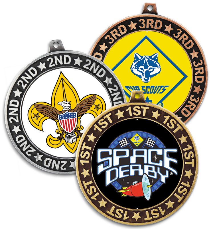 2 3/4" Place Perimeter Insert Medals