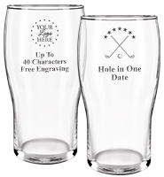 Golf Belfast Beer Glass 19.3oz
