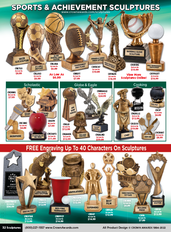 Crown Awards Catalog