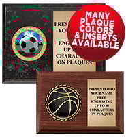 Horizontal Insert Plaques