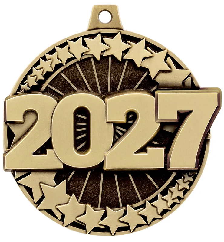 2" 3D 2027 Medals