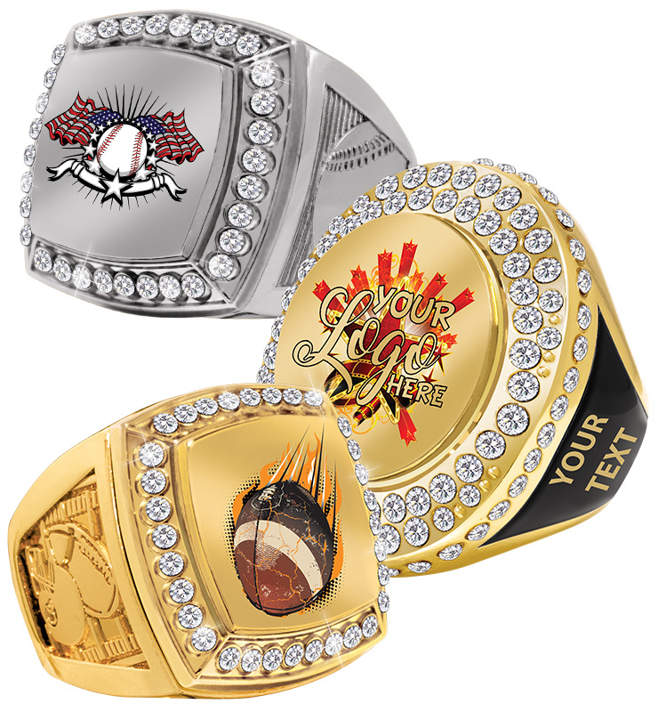 Custom Printz Rings With Ring Box