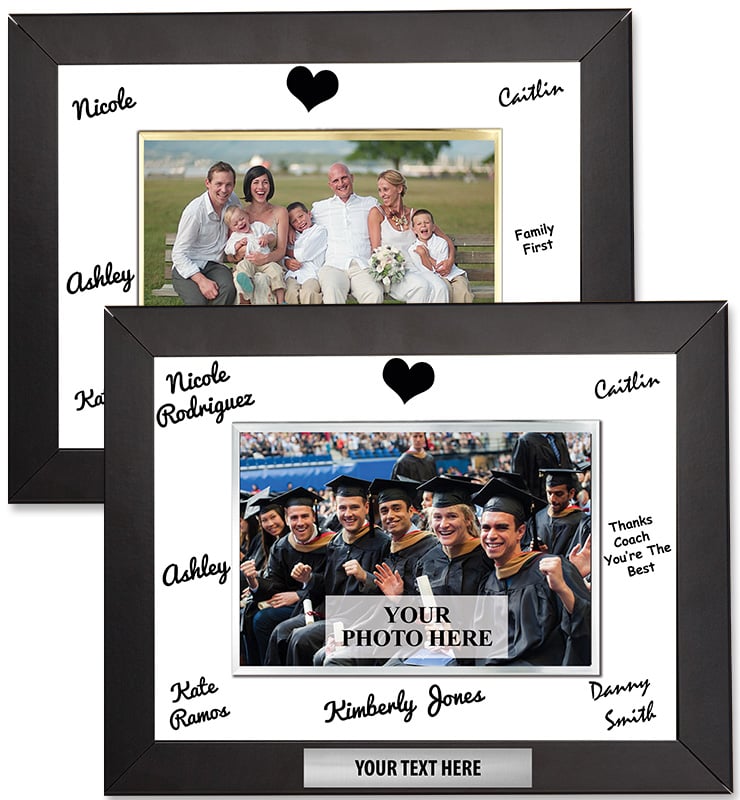 Horizontal Signature Frame Plaque