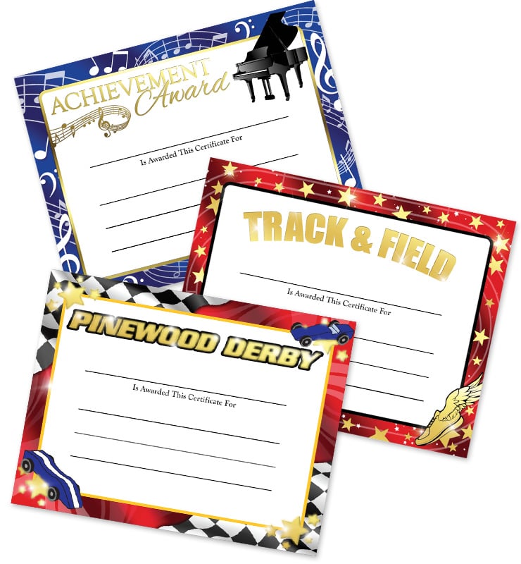 Gold Foil Certificates