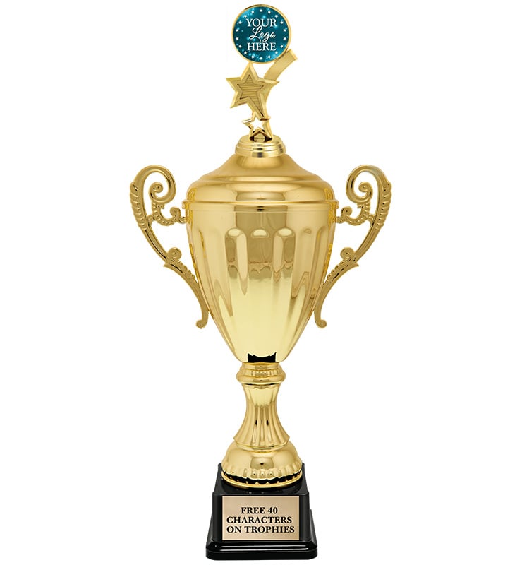 Accolade Gold Metal Cup Insert Holder Trophies