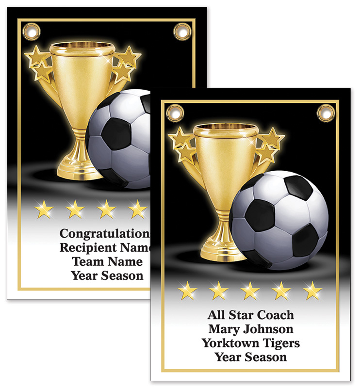 Soccer Banner Award