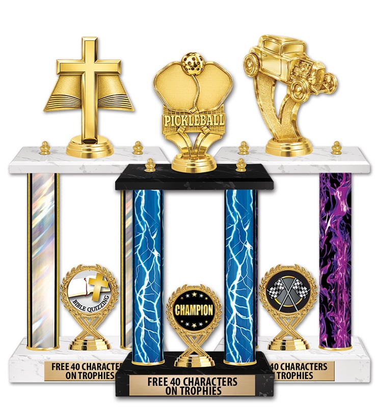 2 Poster Column Trophy