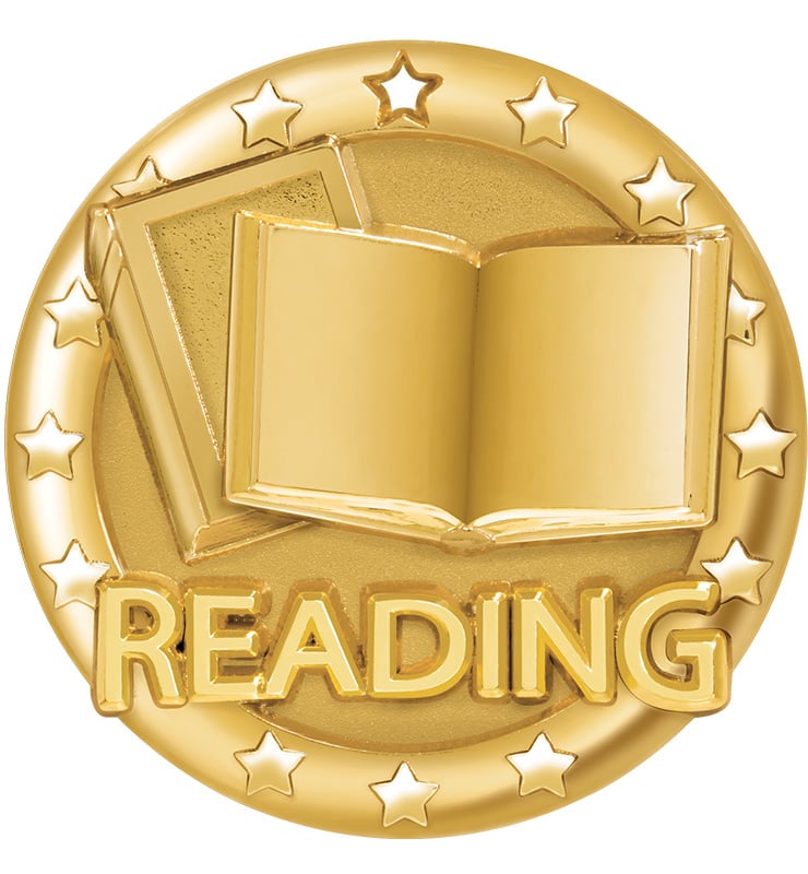 2" Reading Blaze Medal