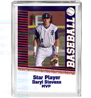 Baseball Card Photo Acrylic