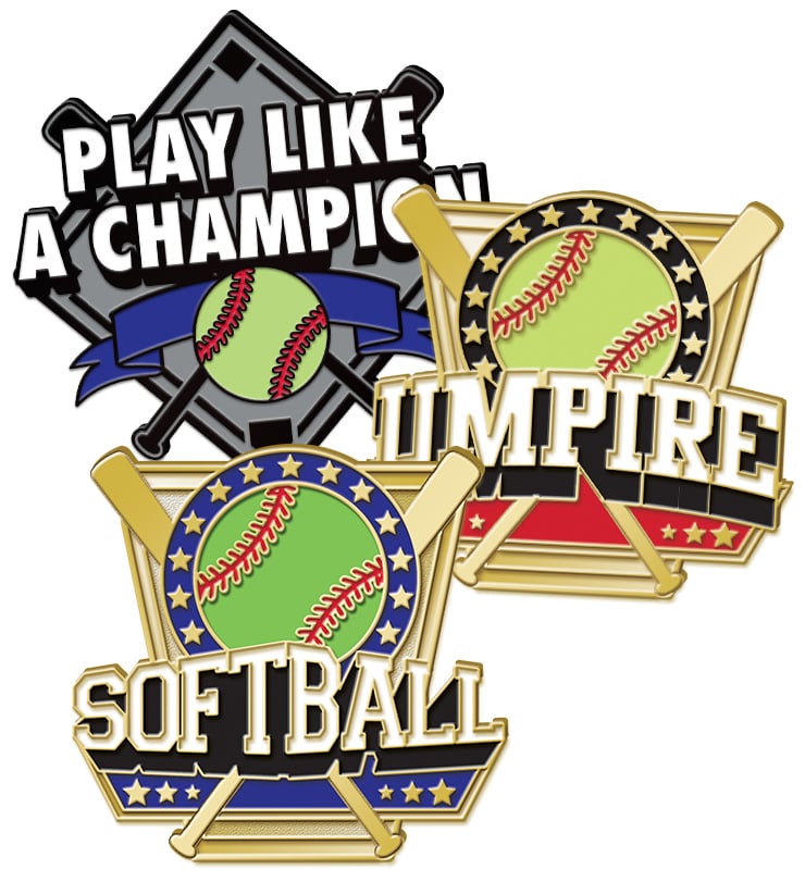 Softball Pins