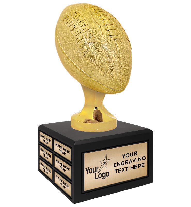 Fantasy Football Gold Perpetual Trophy