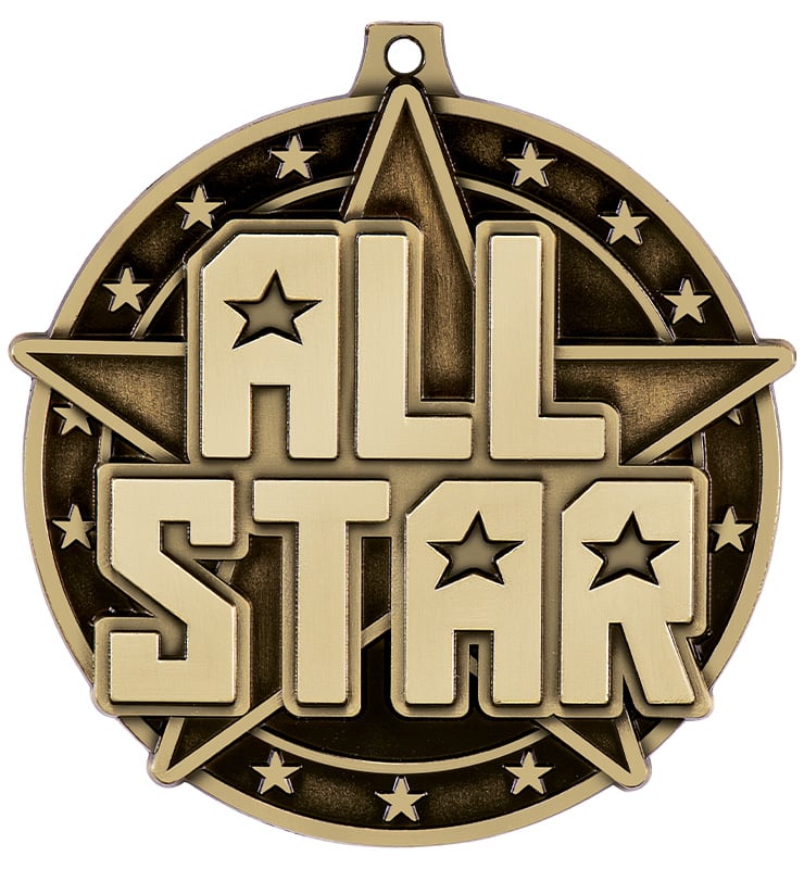 2" All Star Medals