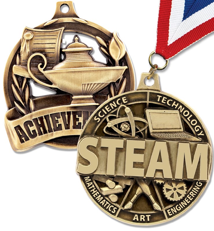 2" Scholastic Medals