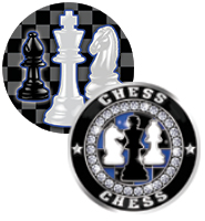 2" Chess Stickers