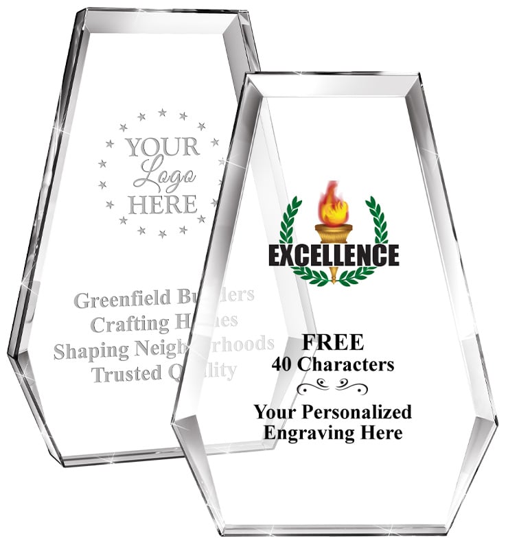 Athens Pyramid Crystal