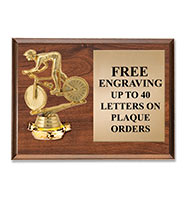 U-Sports Figurine Horizontal Plaque