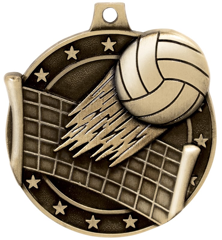 2" Volleyball Medals