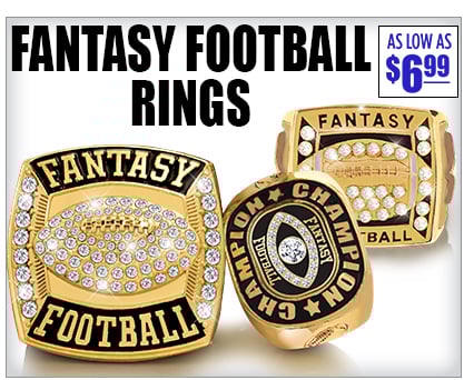Fantasy Football Rings