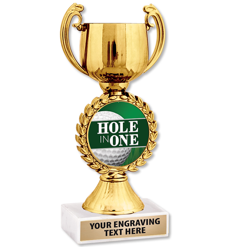 Gold, Silver, Bronze Chaplet Cup Trophies