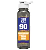 Gray School Spirit Water Bottle 24oz - Blue Orange