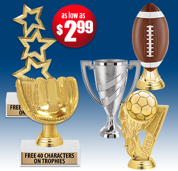Crown Awards Gold Cup Trophy 5 1/4 Gold Starburst Recognition Trophy with Custom Engraving 