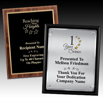 Plaques, Award Plaques, Recognition Plaques