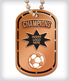 Custom Bronze Dog Tags image