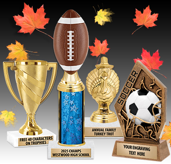 Trophies Free Shipping on Orders $110+