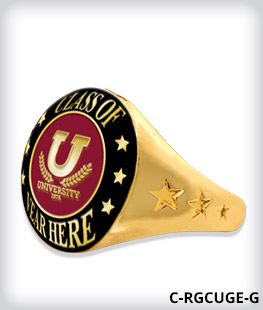 Custom Genteel Ring Top image